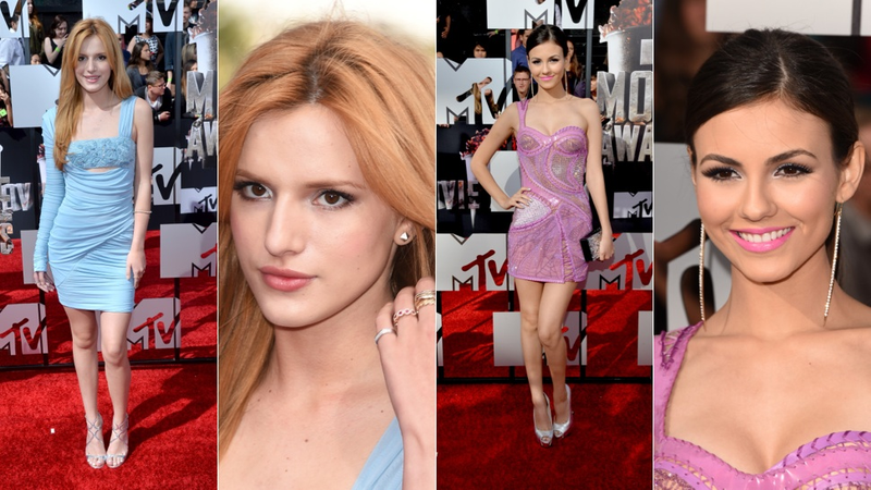 Illustration for article titled Hideous Dresses and Cool Shoes at the MTV Movie Awards